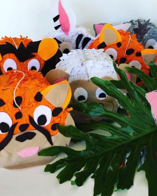 Jungle Animal Mini Piñata Party Favours
